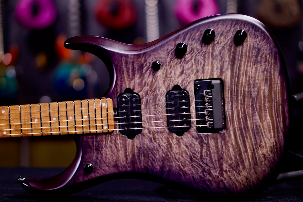 Ernie Ball Music Man JP15 Translucent Black Flame H09004