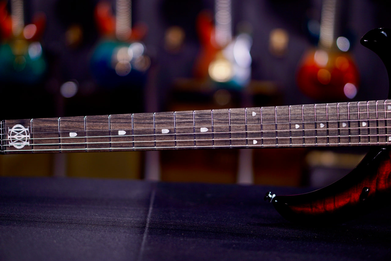 USED Ernie Ball Music Man Majesty Red Nebula 6-String m019217