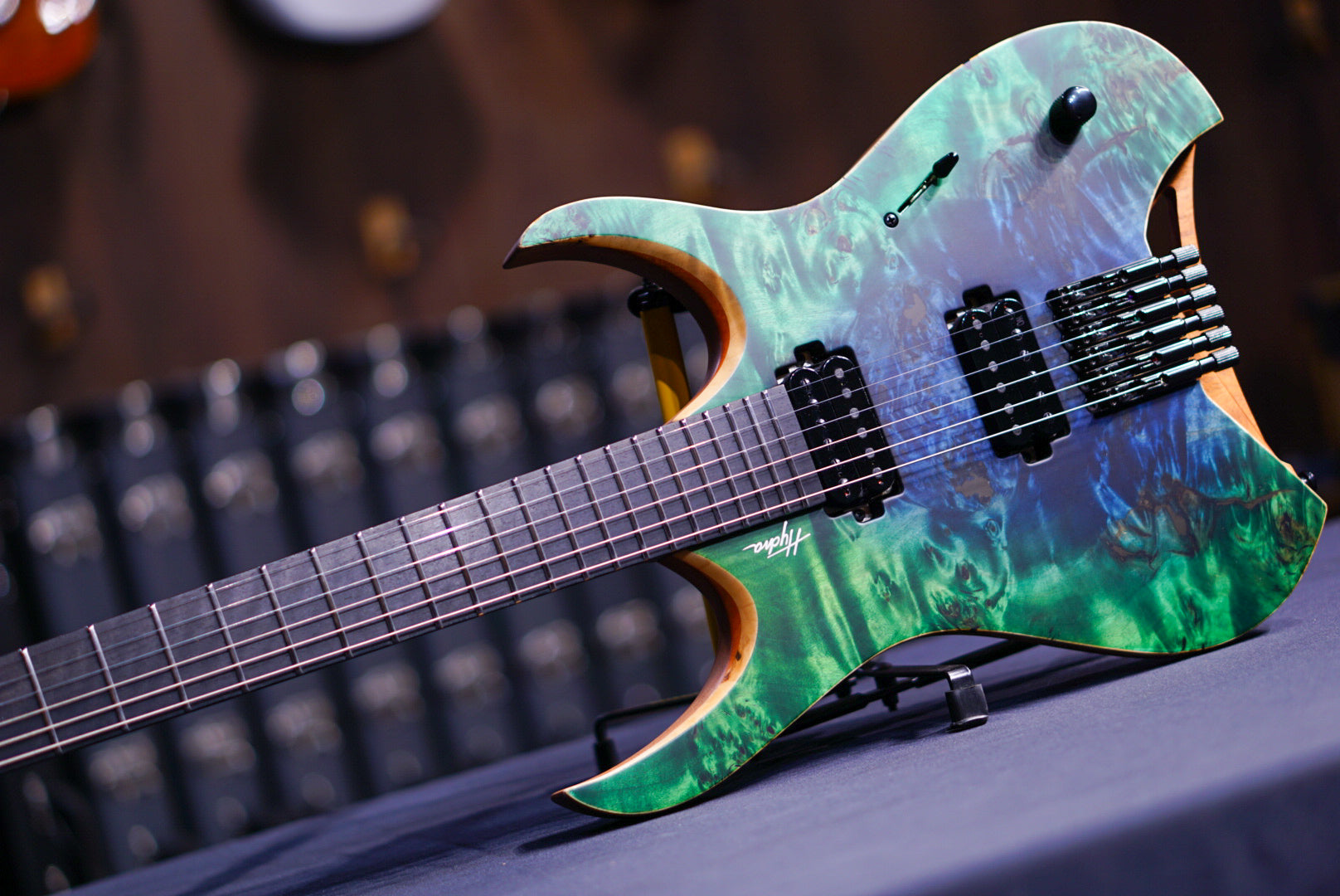 ギター MAYONES Hydra Elite6 (Trans Aquamarine) Mayones Hydra Elite 6 Custom color HF2310662