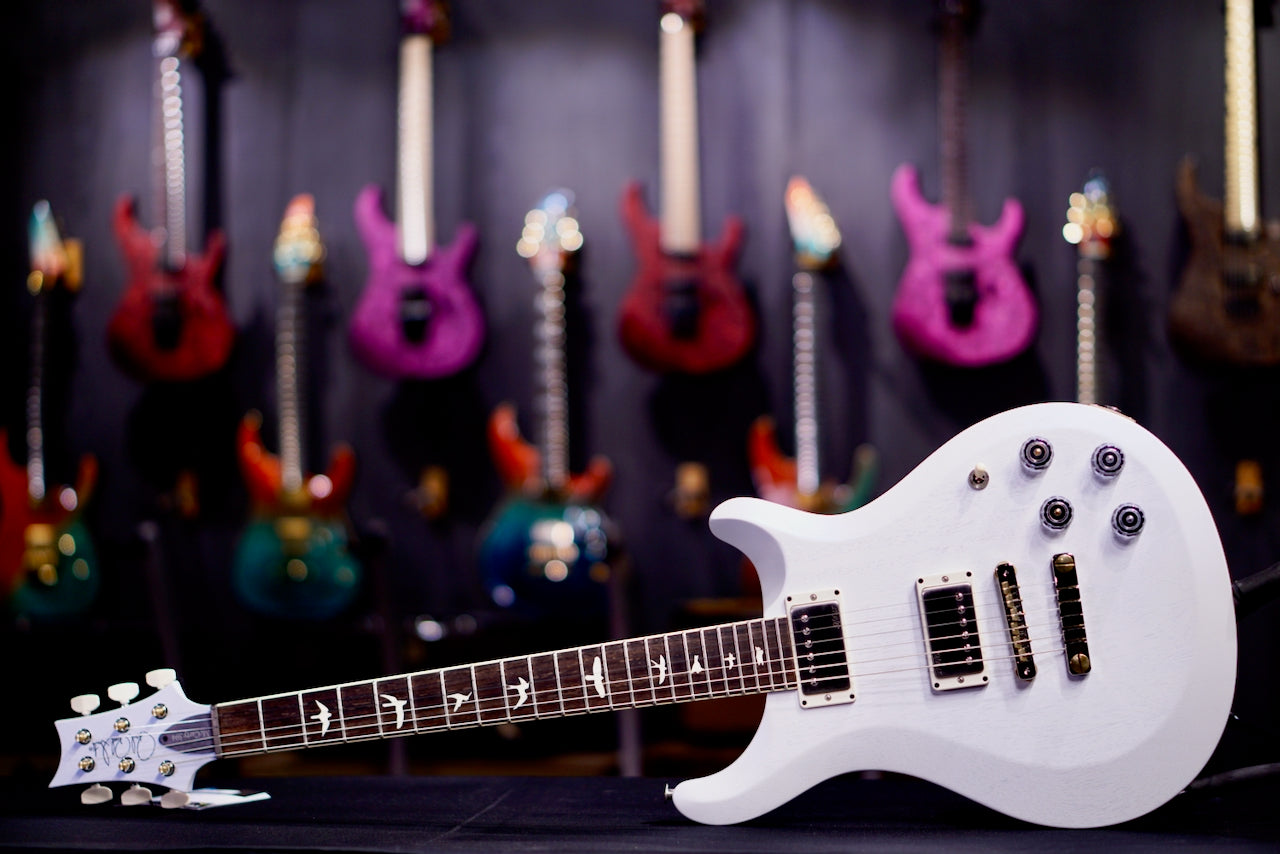 PRS S2 McCarty 594 Thinline Satin Pearl White s22083613