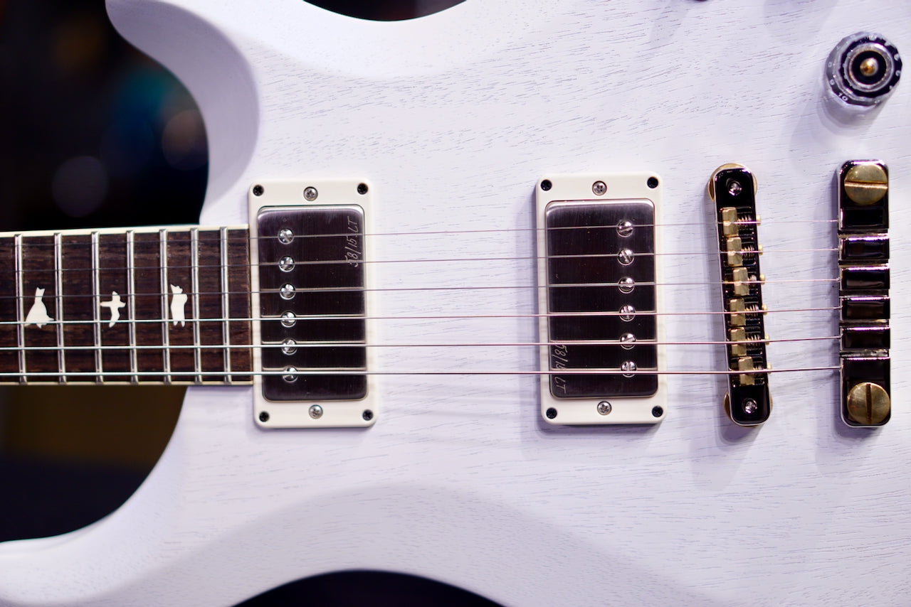 PRS S2 McCarty 594 Thinline Satin Pearl White s22083613