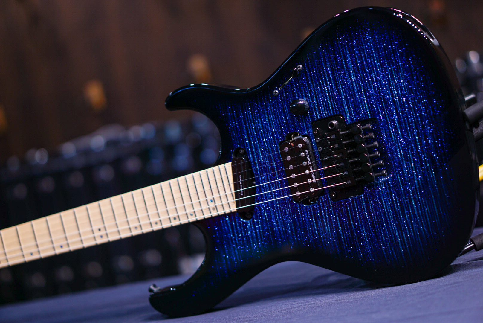 ESP Maverick Glitter storm blue E9400231 - HIENDGUITAR   ESP GUITAR