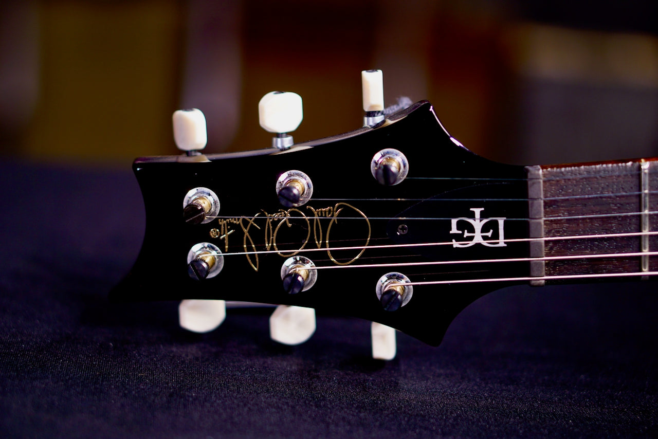 PRS DGT Moons Black Gold Wraparound Burst 0411467
