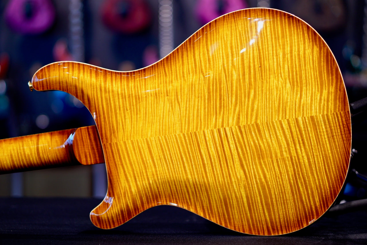 PRS Privatestock Hollowbody II Piezo Reverse Birds Of A Feather Honey Gold 414764 PS 11736