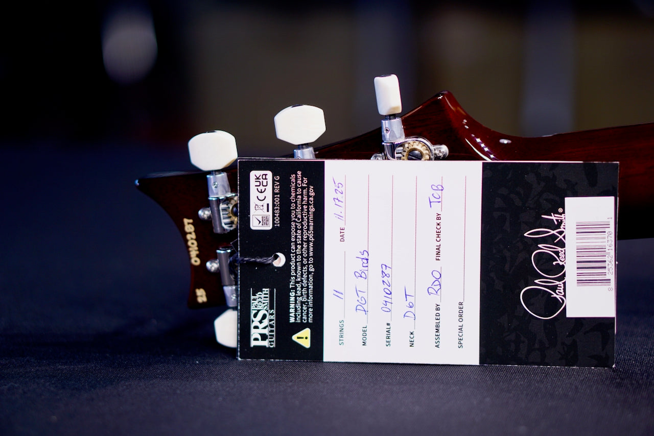 PRS DGT Birds Gold Top 0410287