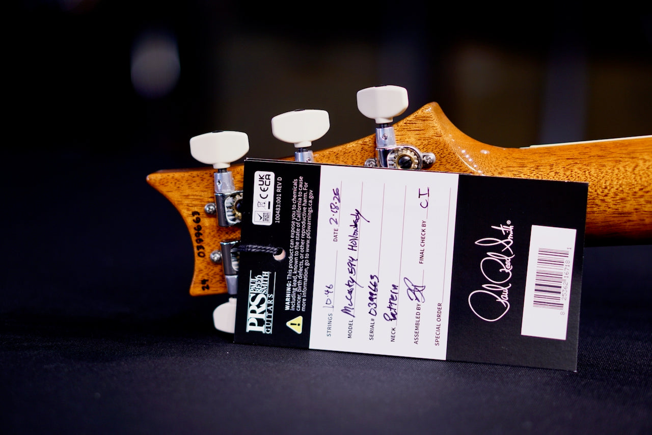 PRS McCarty 594 Hollowbody II Antique White Top (Natural Back) 0399663