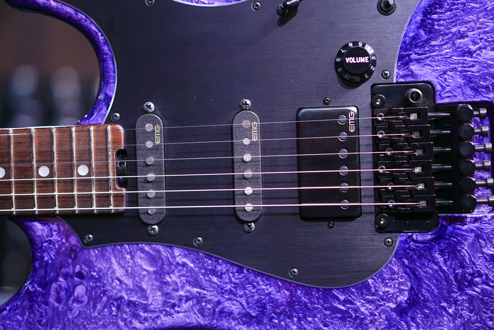 ESP Original SNAPPER FR Liquid metal purple E6350232 - HIENDGUITAR   ESP GUITAR