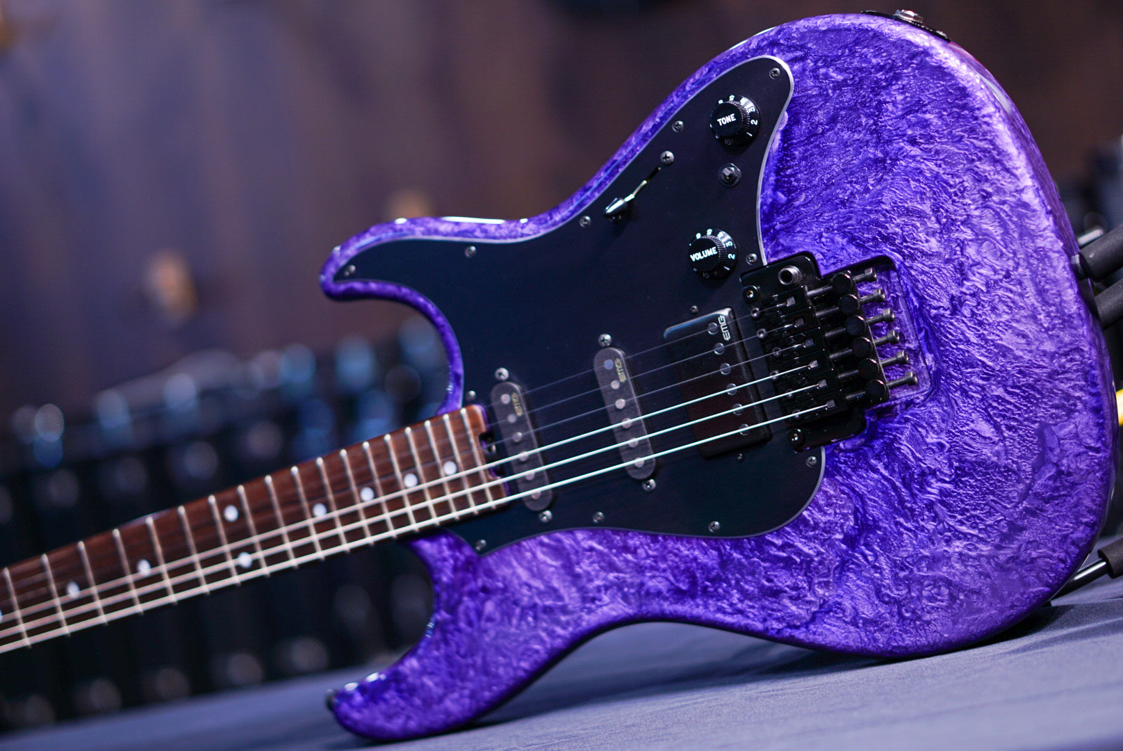 ESP Original SNAPPER FR Liquid metal purple E6350232 - HIENDGUITAR   ESP GUITAR