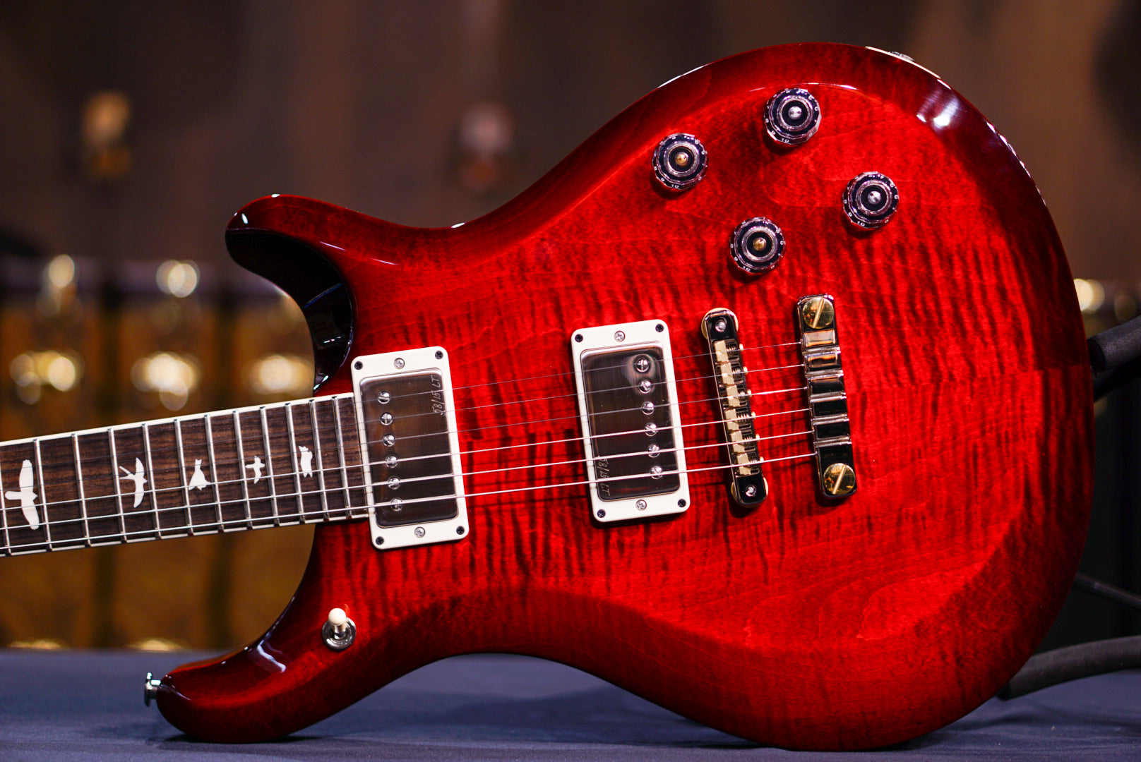 PRS S2 Mccarty 594 doublecut Fire Red Burst S2078347, NEW SPEC 2025!