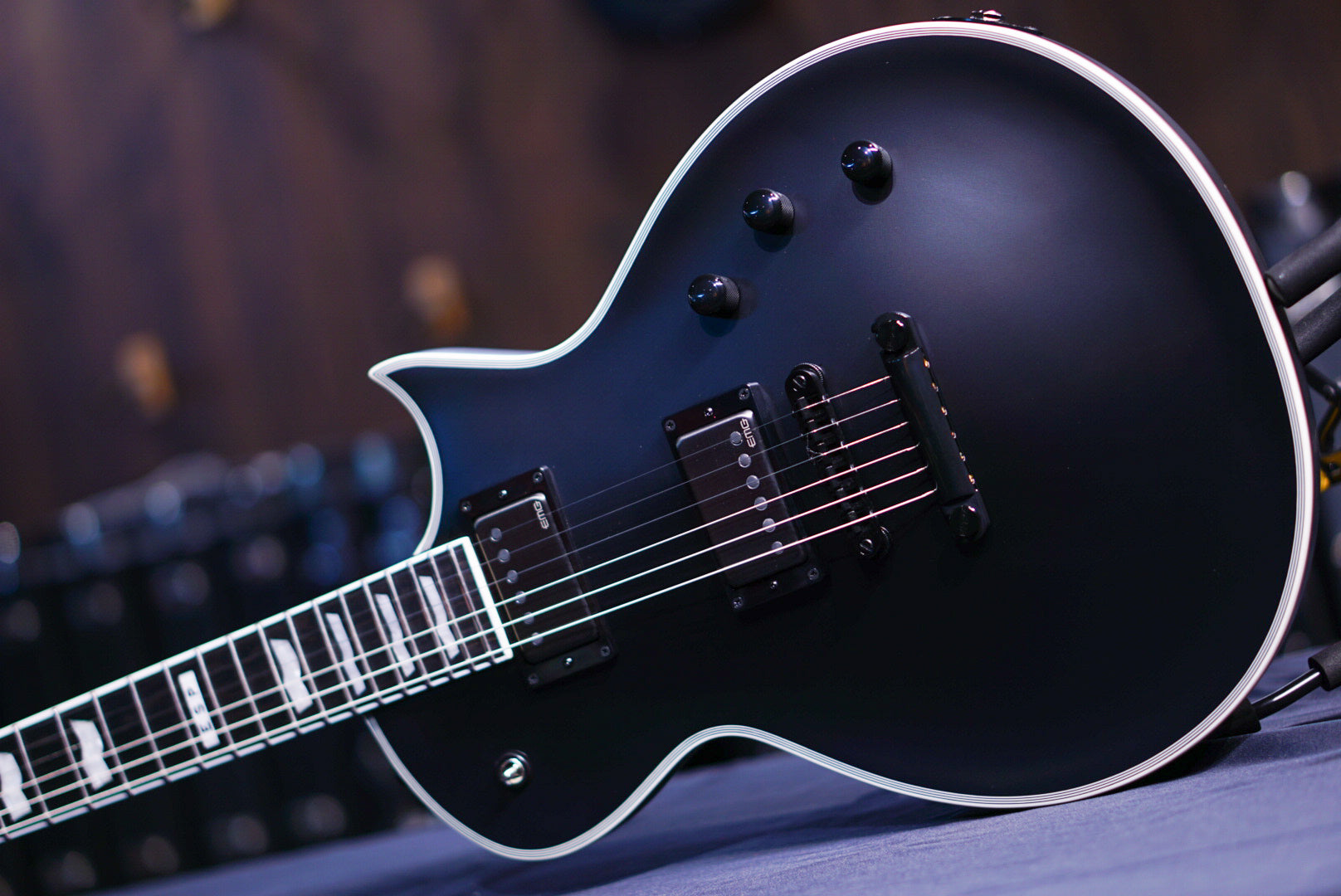 ESP E-II ECLIPSE-EMG black satin ES7652233