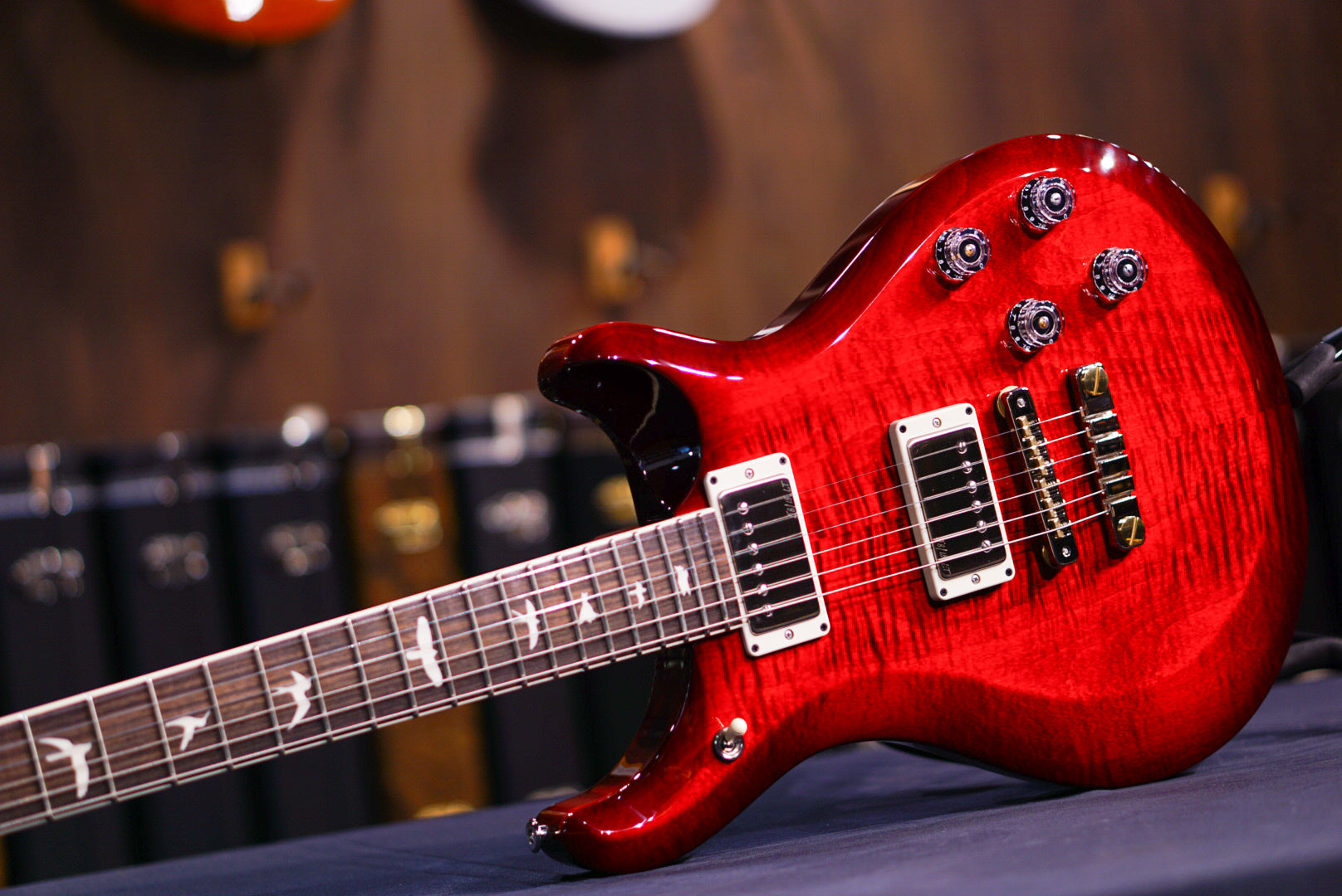 PRS S2 Mccarty 594 doublecut Fire Red Burst S2078347, NEW SPEC 2025!