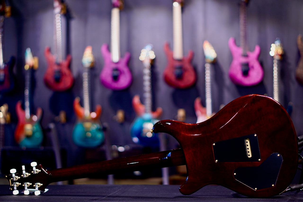 PRS DGT Semi-Hollow Birds 10 Top McCarty Tobacco Sunburst 0420506