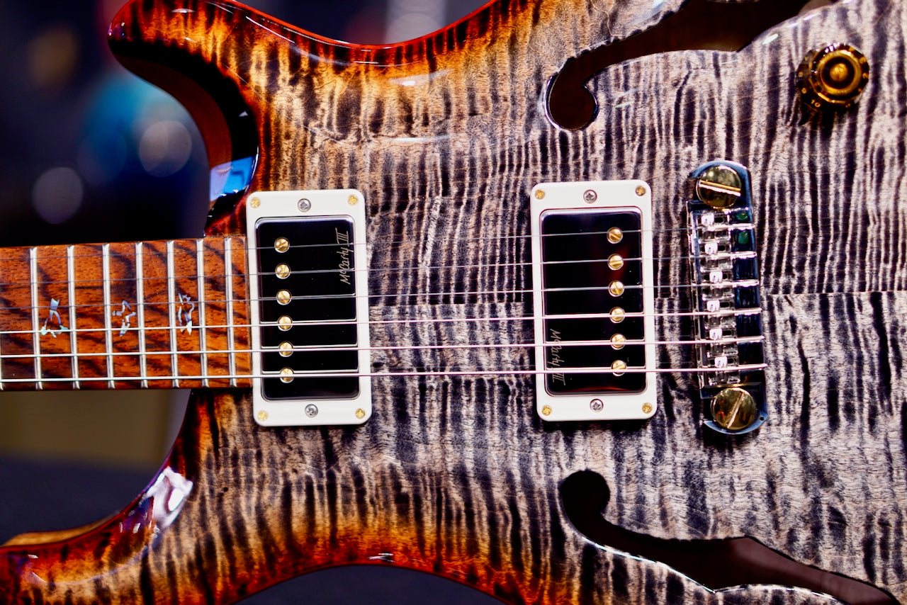 PRS Hollowbody II Piezo Wood Library Custom Color Rosewood Neck 0411086