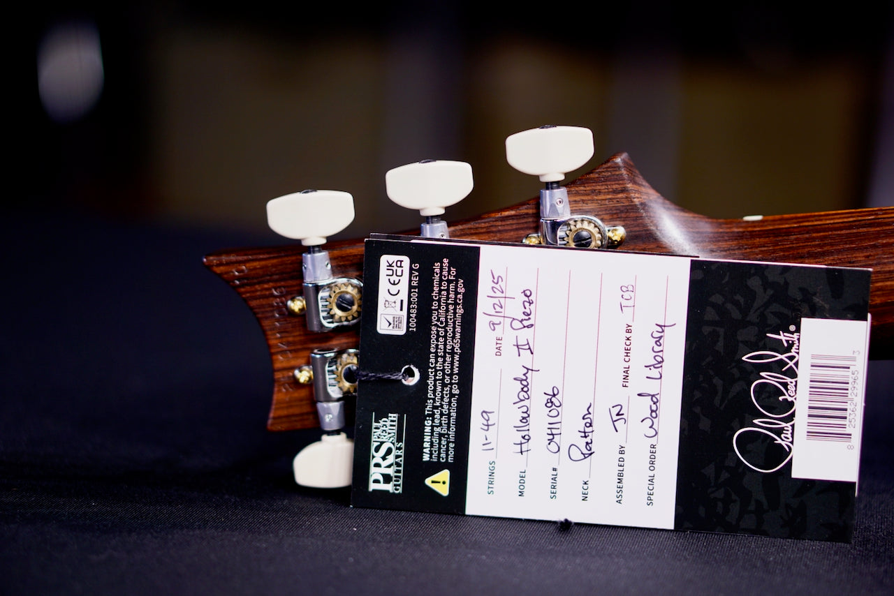 PRS Hollowbody II Piezo Wood Library Custom Color Rosewood Neck 0411086