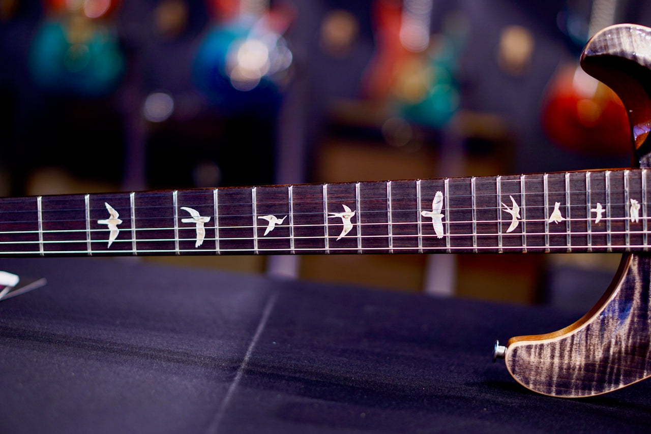 PRS DGT Semi-Hollow Birds Charcoal 0420505