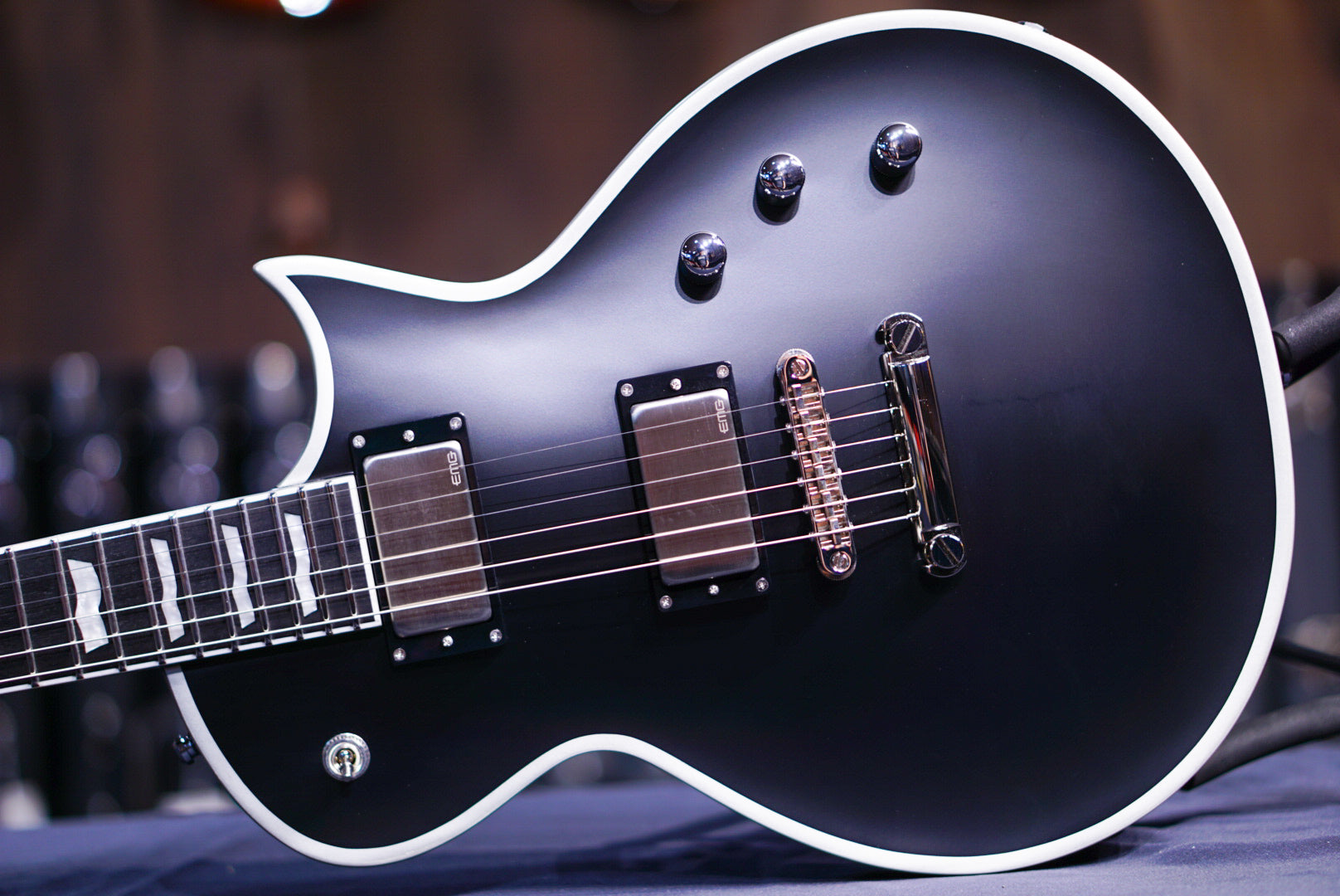 ESP E-II ECLIPSE BB BLACK SATIN ES8725223