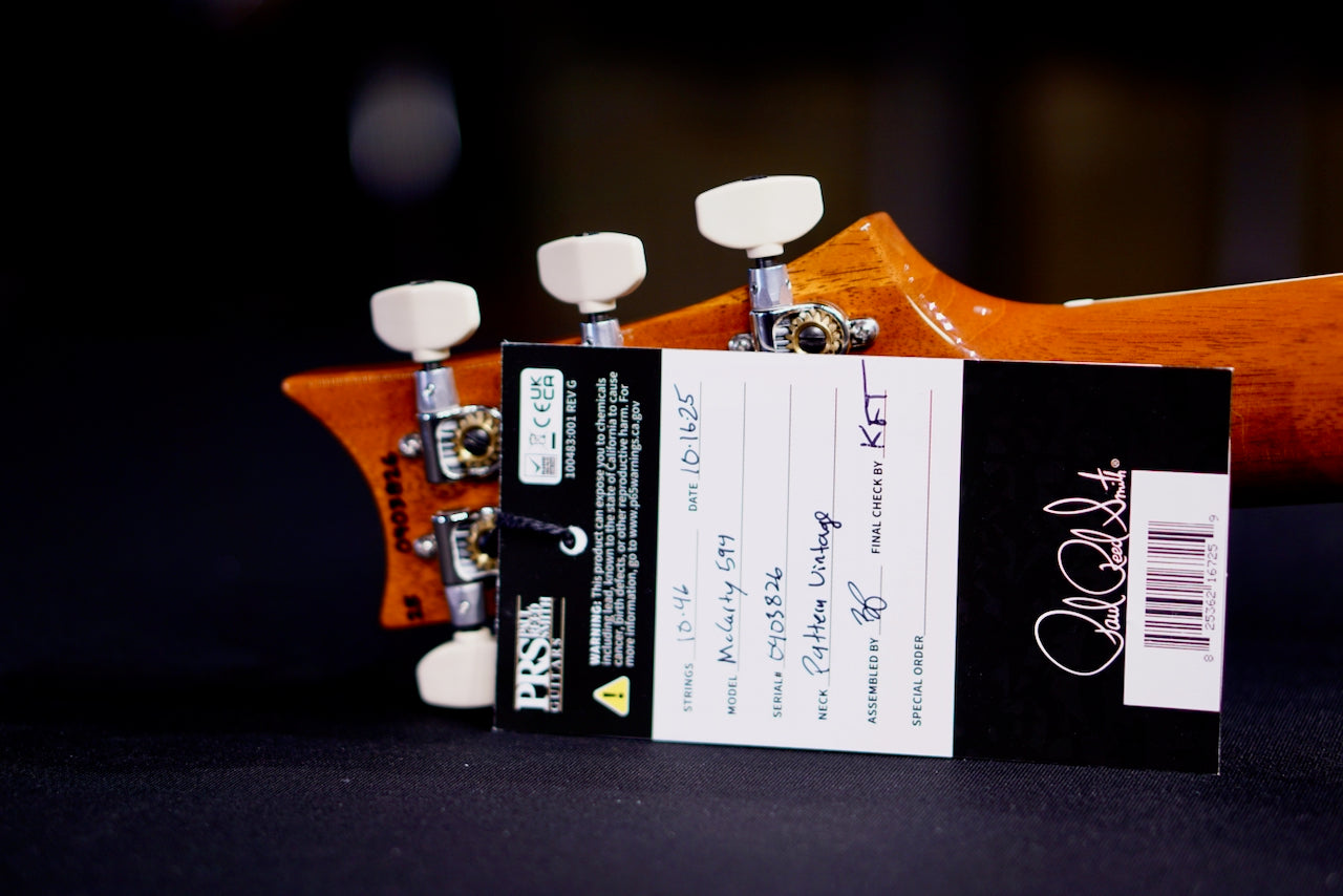 PRS McCarty 594 Hollowbody II Gold Top 0403826