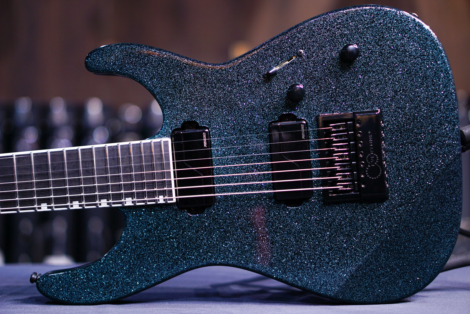 ESP E-II M-II7B Baritone evertune Granite Sparkle ES4981233