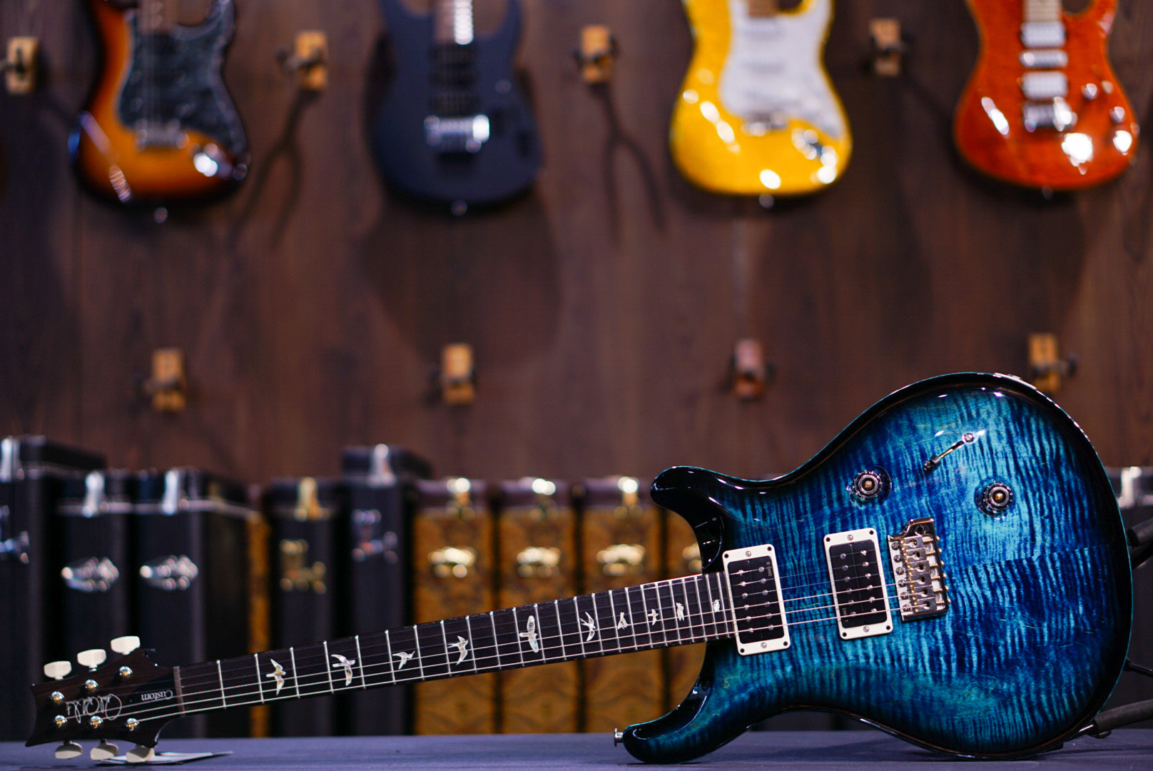 PRS CUSTOM 24 Cobalt Smokeburst 0397168