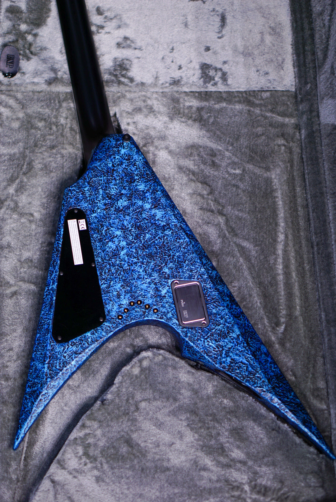 ESP-ARROW NT Castmetal blue E2070232 - HIENDGUITAR   ESP GUITAR