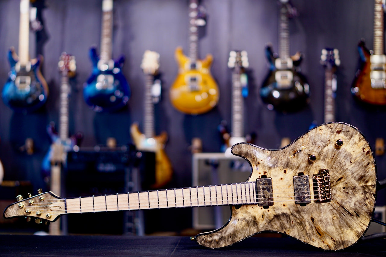 Mayones Regius Core V24 6 Buckeye Burl Master Grade