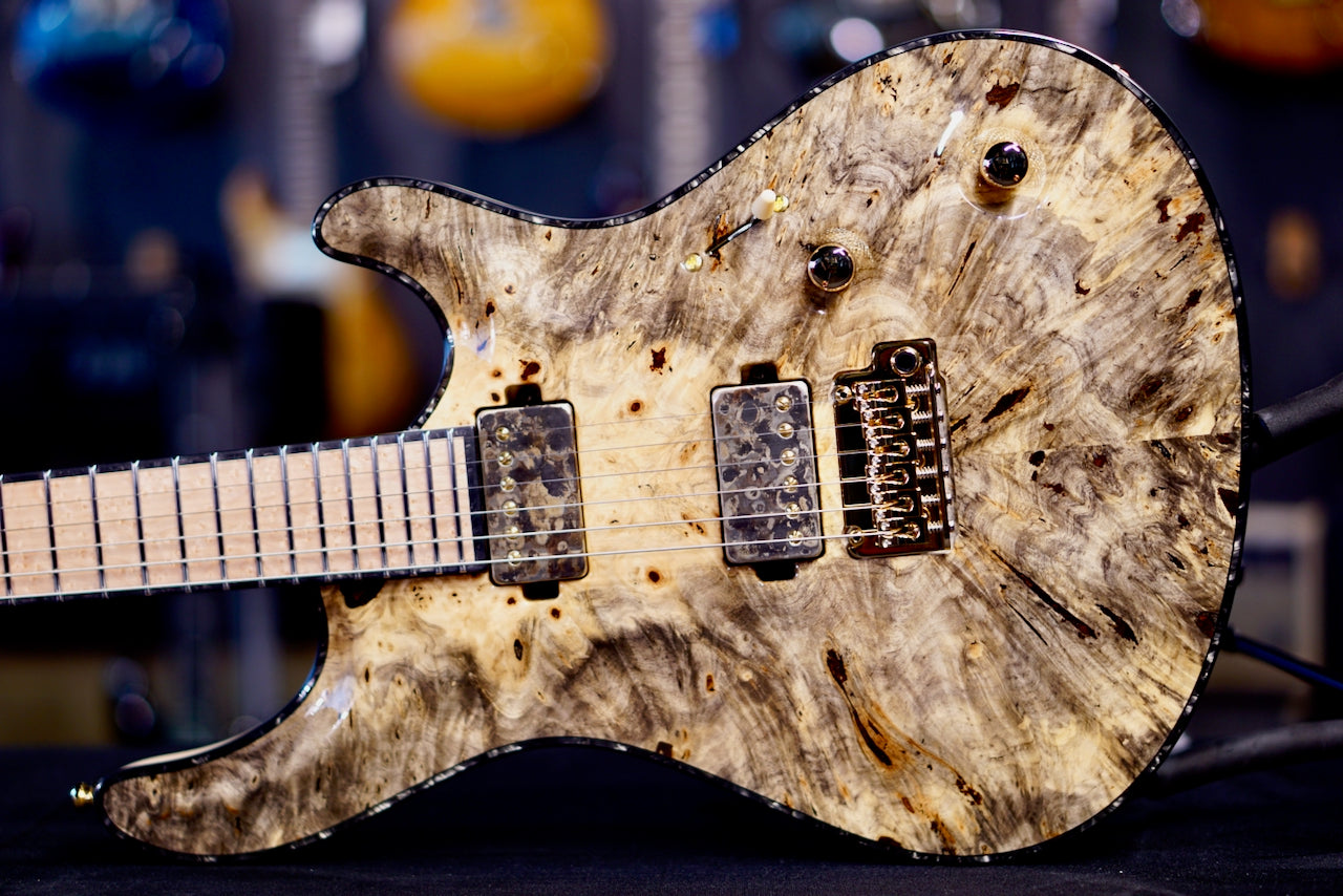 Mayones Regius Core V24 6 Buckeye Burl Master Grade