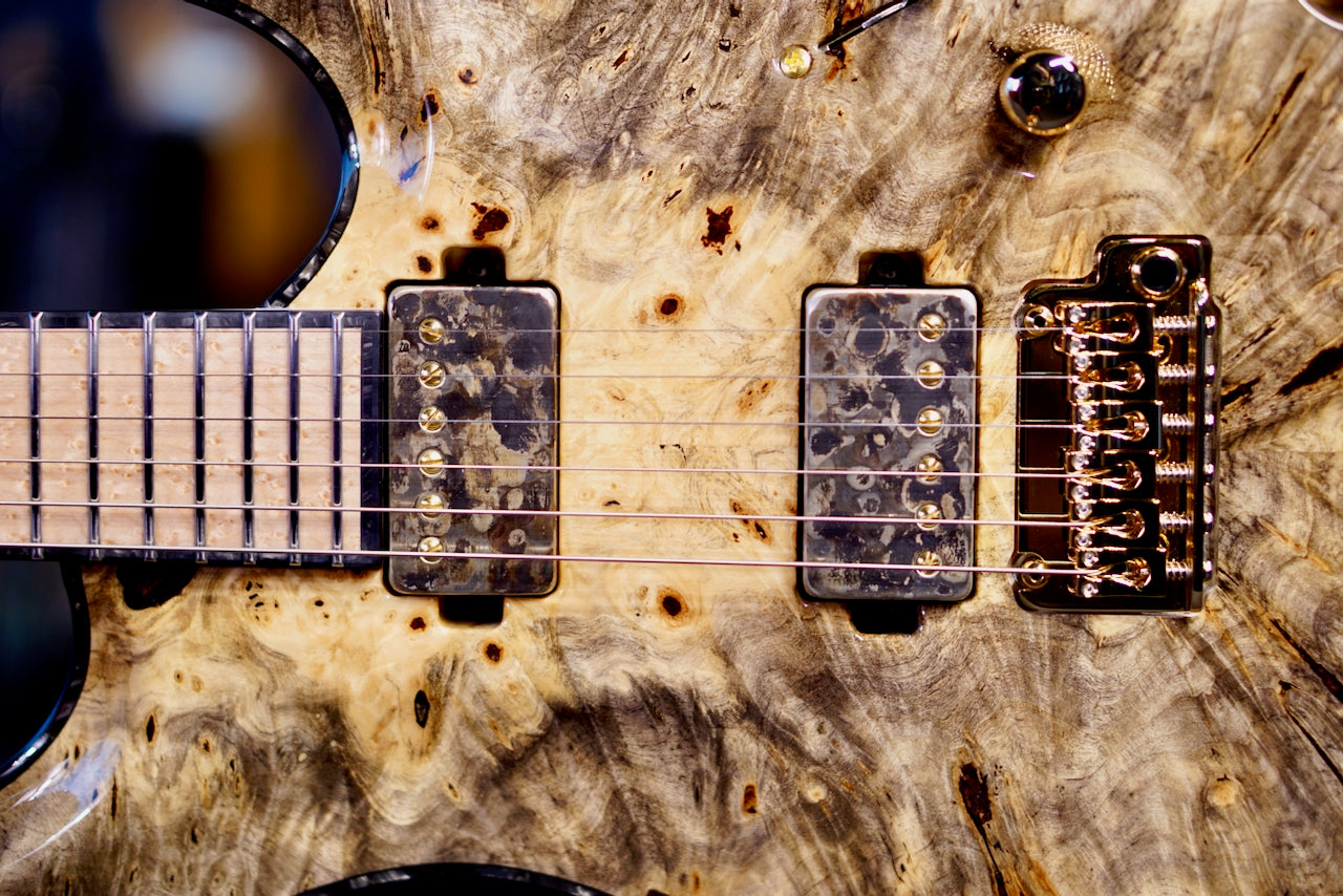 Mayones Regius Core V24 6 Buckeye Burl Master Grade