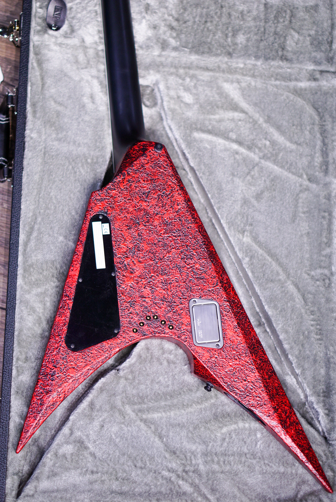 ESP-ARROW NT Castmetal Lava w Gary holt pickup E1070232 - HIENDGUITAR   ESP GUITAR