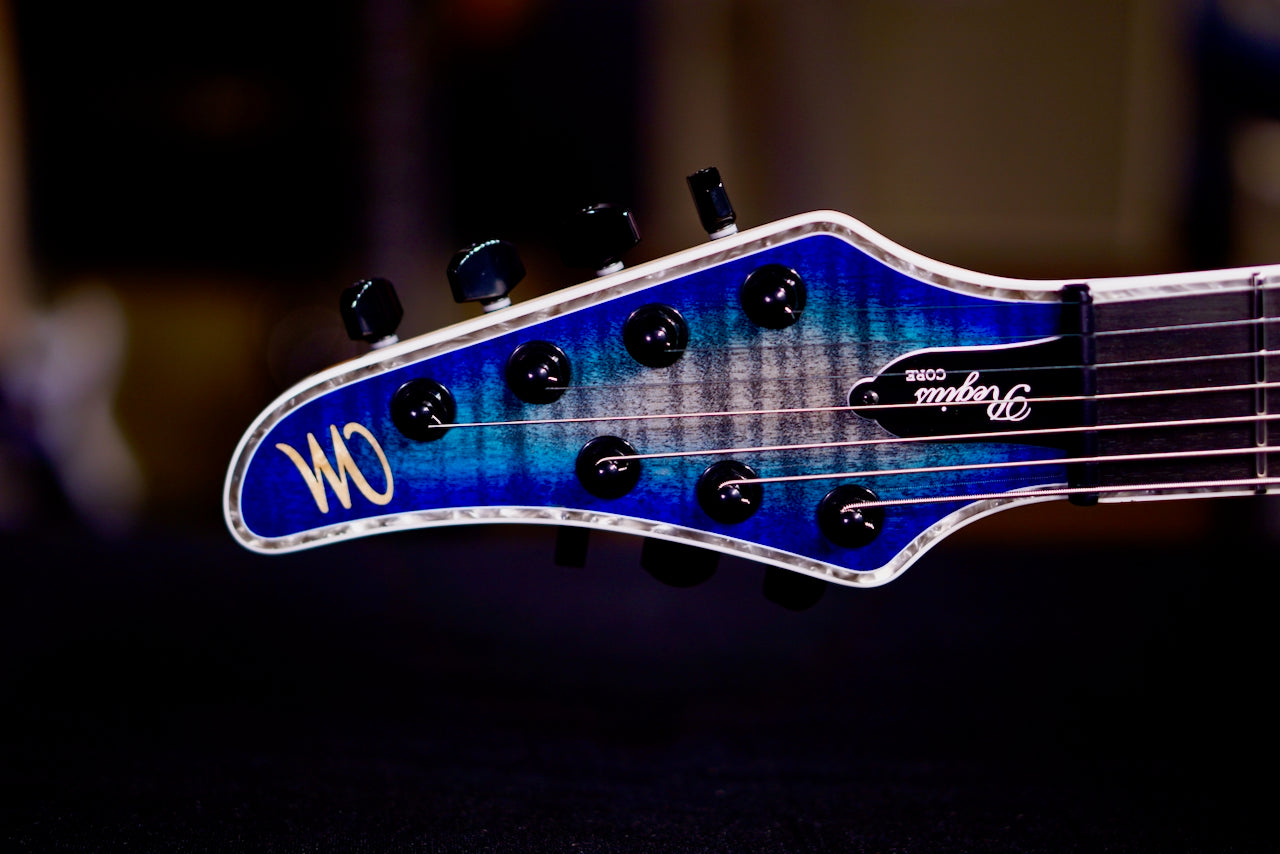 Mayones Regius Core V24 t Trans Jeans Black 3 Tone Blue Burst Gloss RP2505379