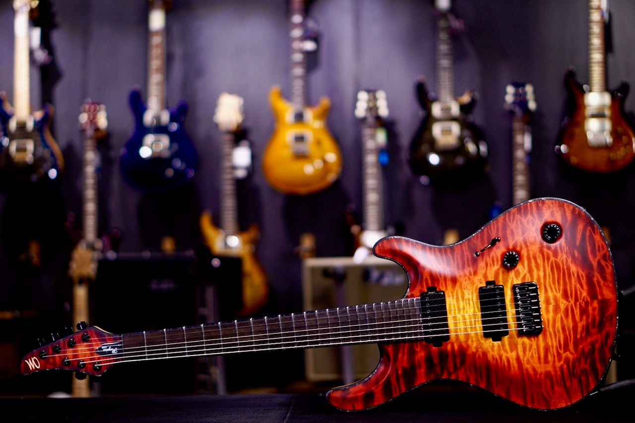 Mayones Regius Core 7 RSI Quilt Lava Burst RF2506103
