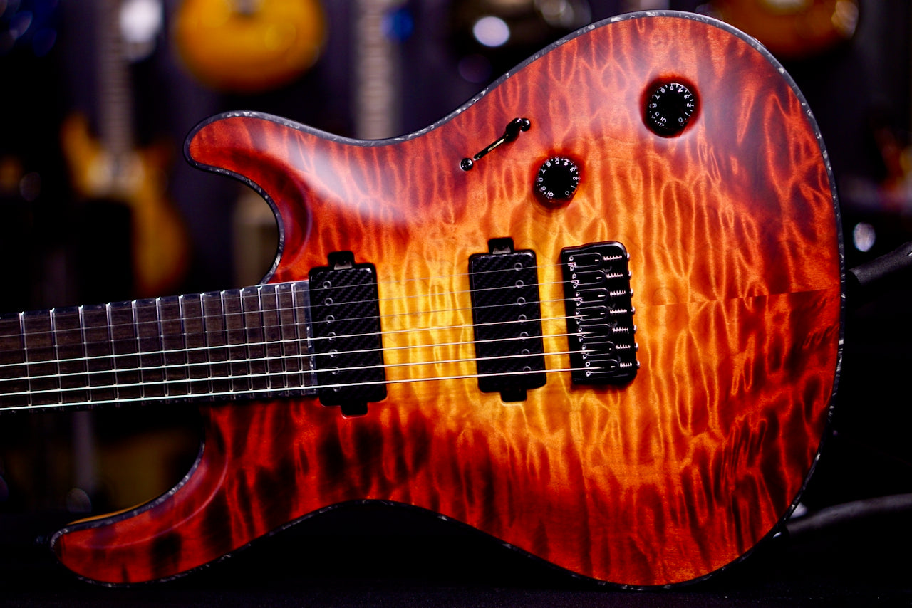 Mayones Regius Core 7 RSI Quilt Lava Burst RF2506103