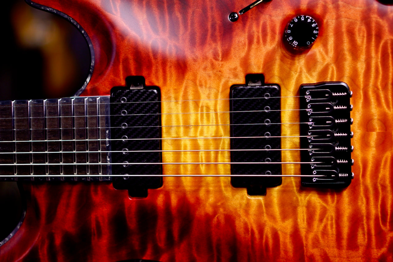Mayones Regius Core 7 RSI Quilt Lava Burst RF2506103