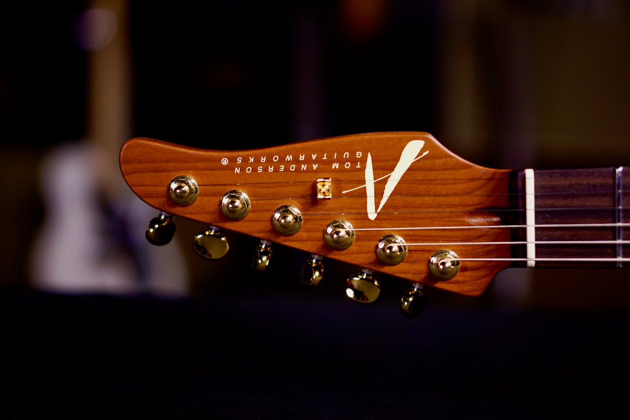 Tom Anderson Drop Top Classic Hollow Dark Cherry Burst * 02-21-26P *