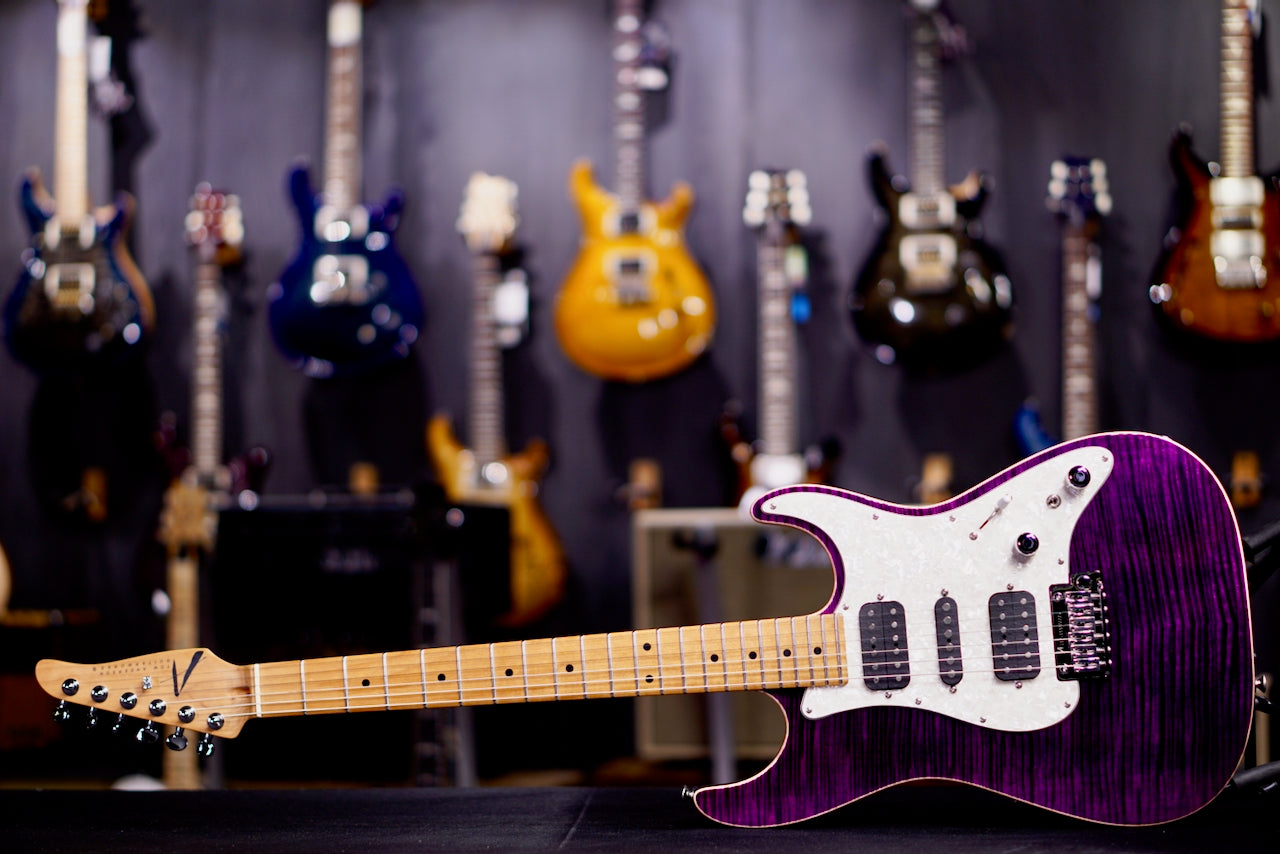 Tom Anderson Drop Top Classic Hollow Transparent Purple * 02-28-26A *
