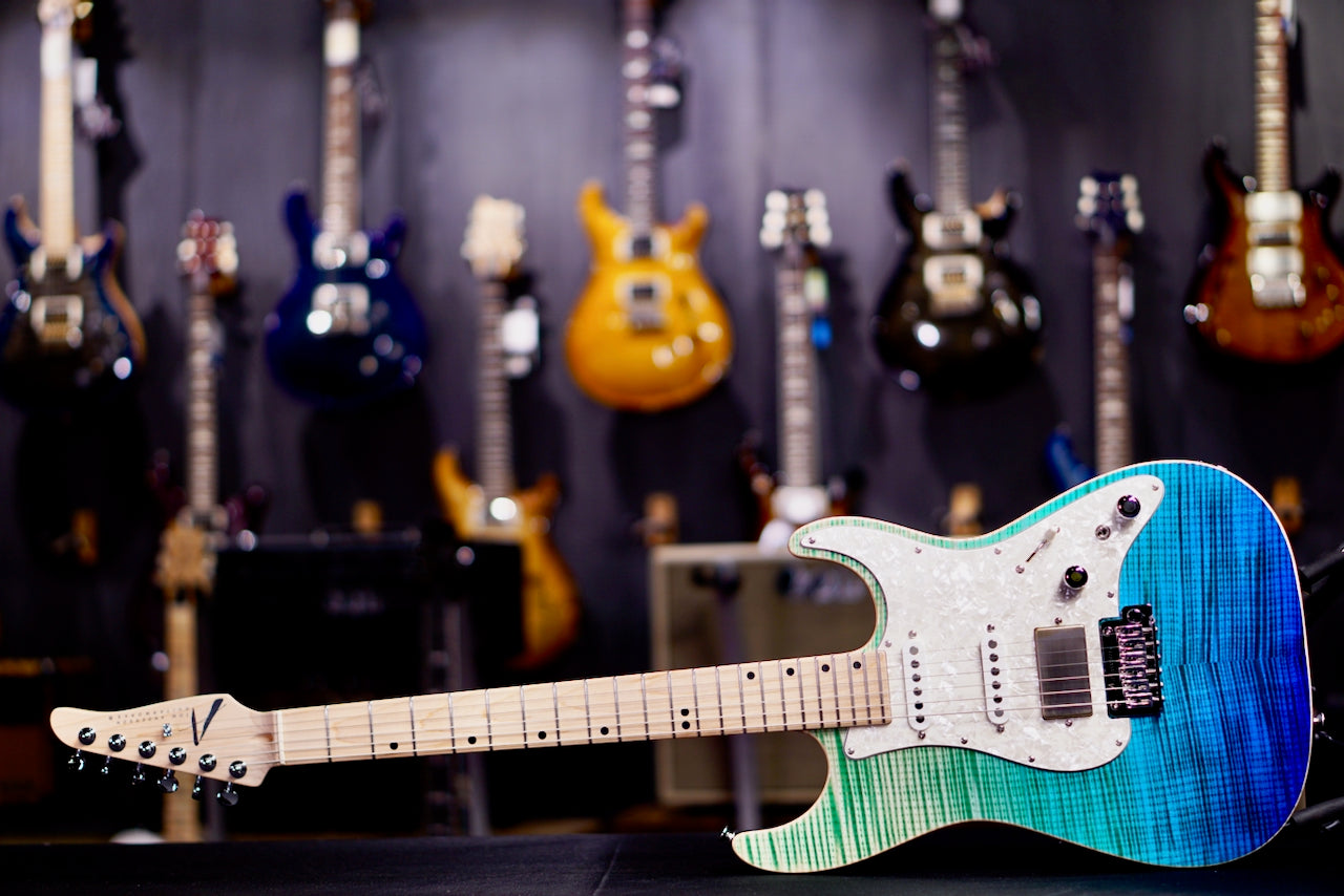 Tom Anderson Drop Top Classic Hollow Key Lime to Bora Surf * 02-23-26A *