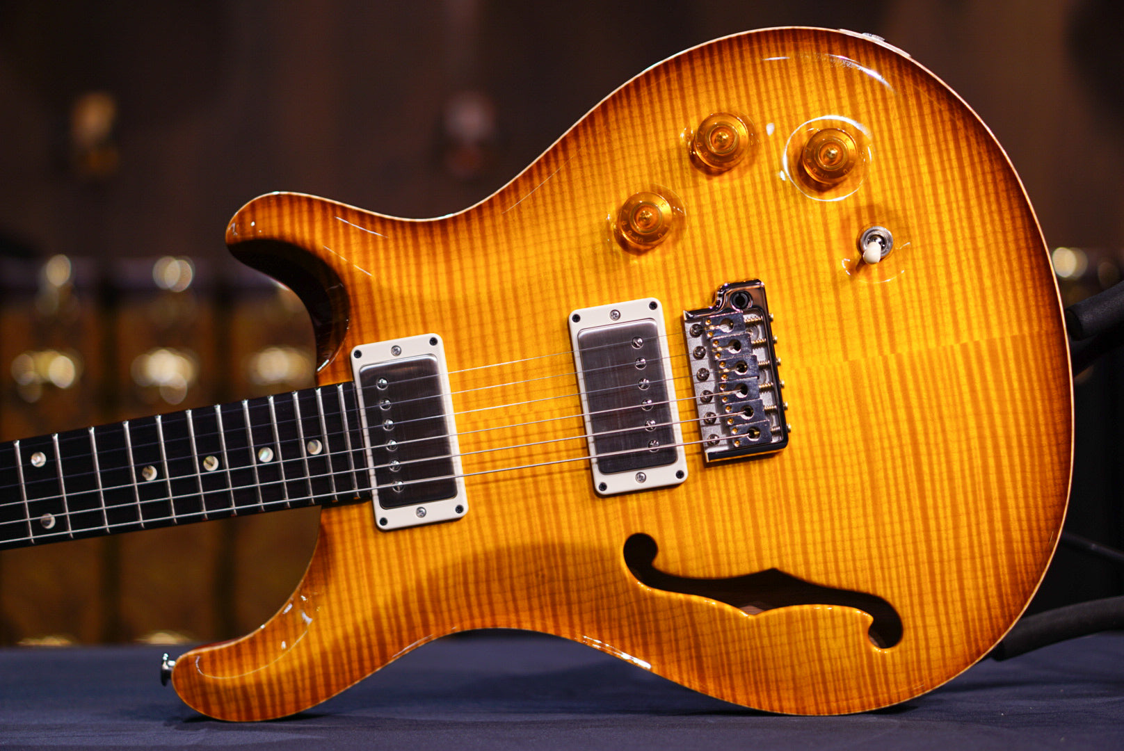 PRS DGT Semi-Hollow Limited Edition McCarty Sunburst 0394658