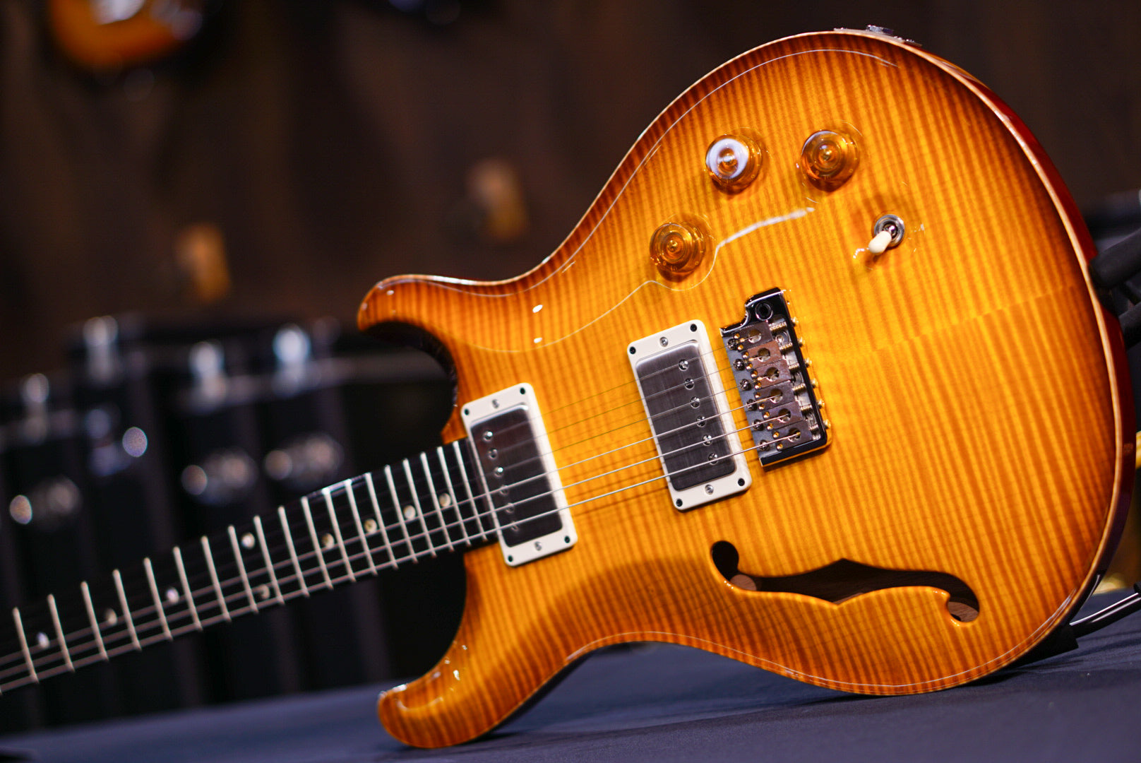 PRS DGT Semi-Hollow Limited Edition McCarty Sunburst 0394658