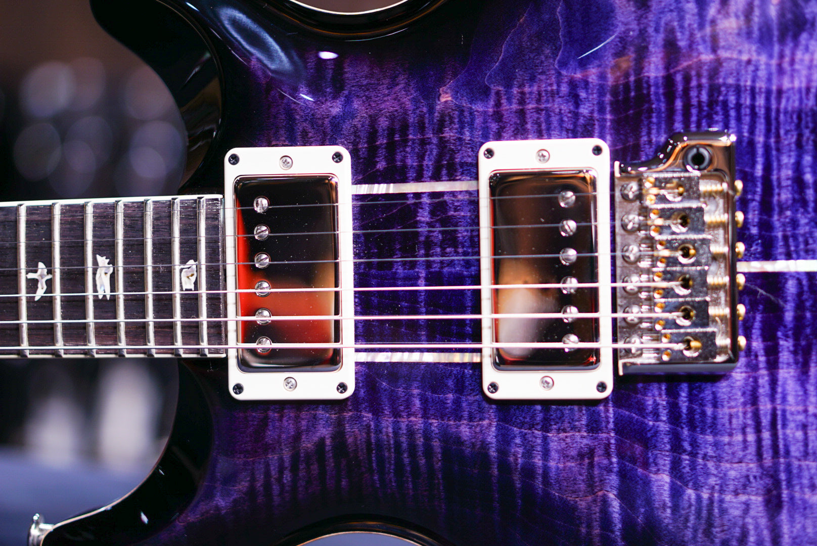 PRS Carlos Santana  purple mist 0371341 - HIENDGUITAR   PRS GUITAR