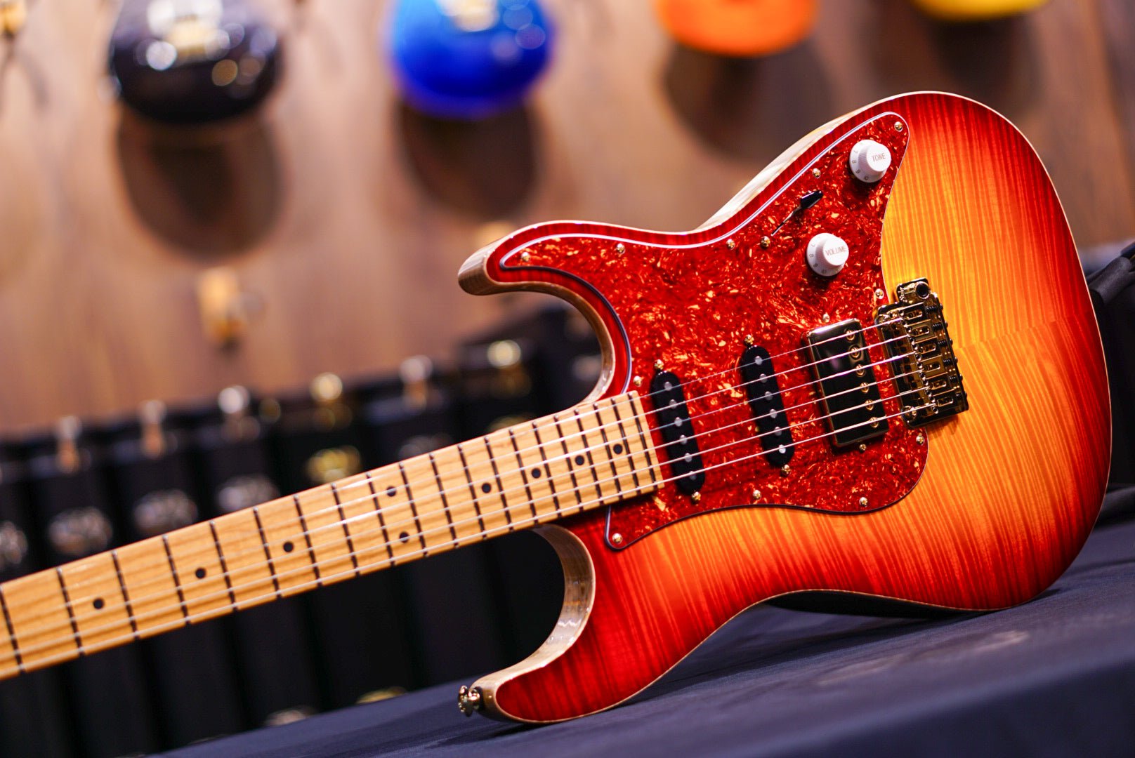 Suhr Standard Custom Aged Cherry Burst 85760