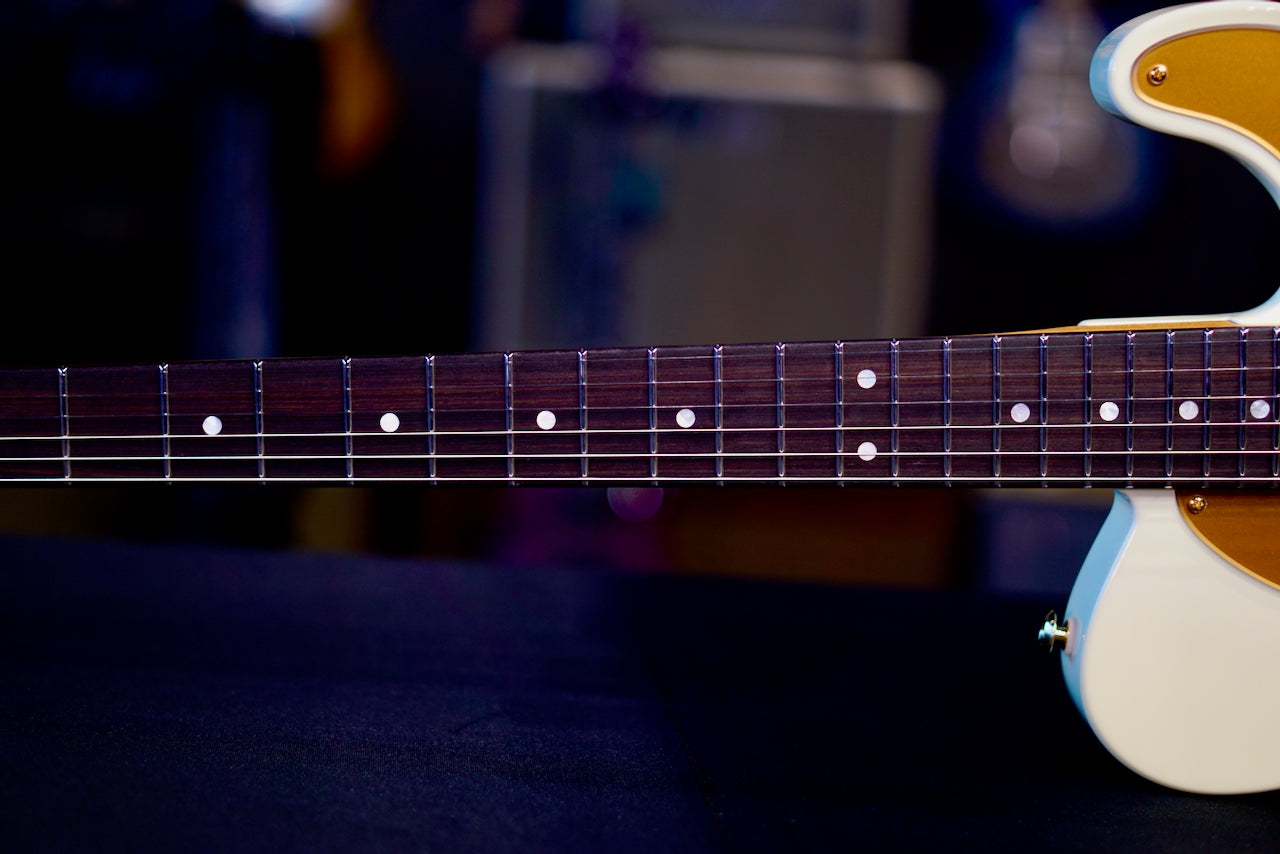 Suhr Mateus Asato Signature Classic T in ‘M.A.’ White   M.A.T 92523