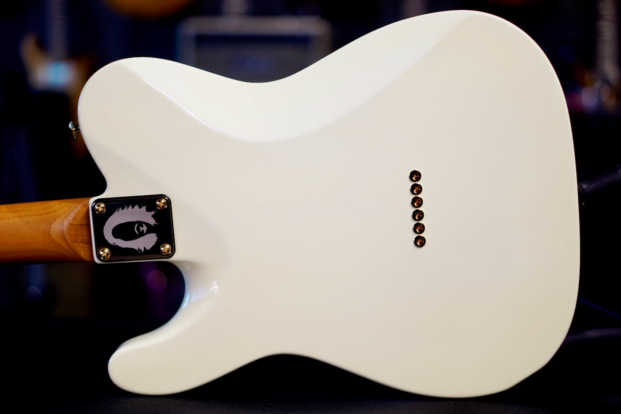 Suhr Mateus Asato Signature Classic T in ‘M.A.’ White   M.A.T 92523