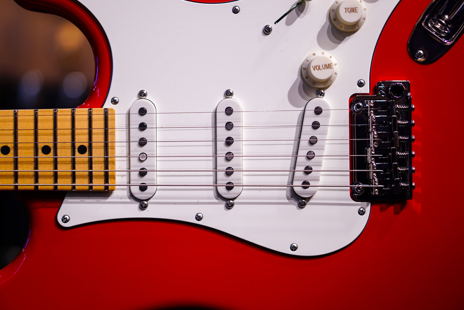 Suhr Classic S Porsche Red SSS Maple 84931