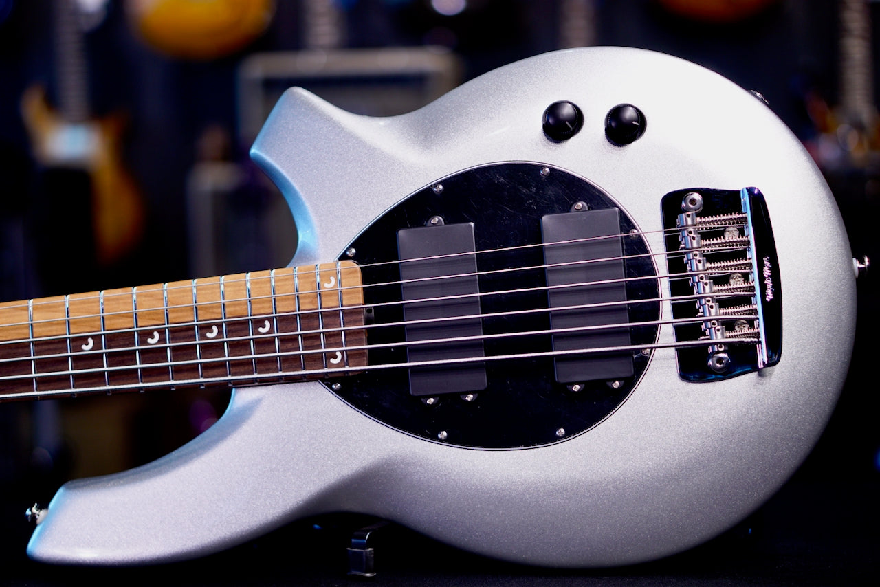 Ernie Ball Music Man John Myung Platinum Silver  S13599