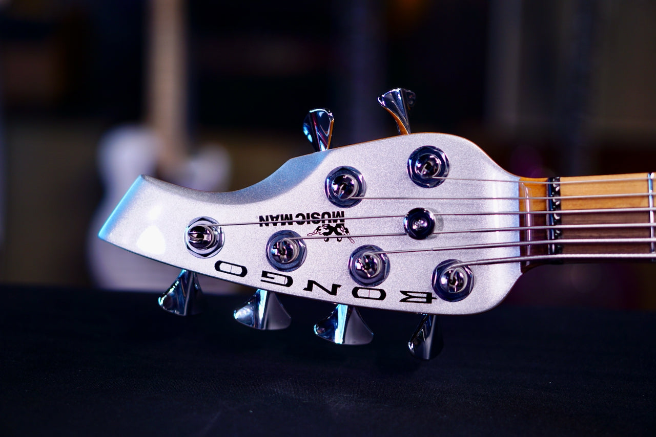 Ernie Ball Music Man John Myung Platinum Silver  S13599