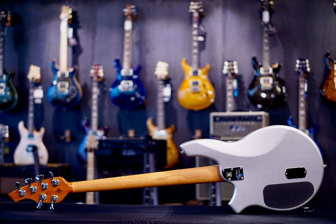Ernie Ball Music Man John Myung Platinum Silver  S13599