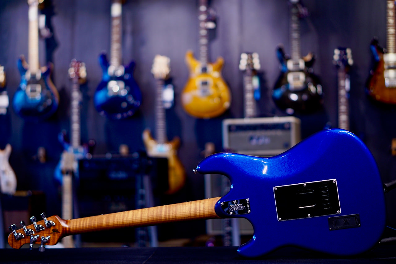 Ernie Ball Music Man Cutlass RS HSS Lakeside Blue H04413