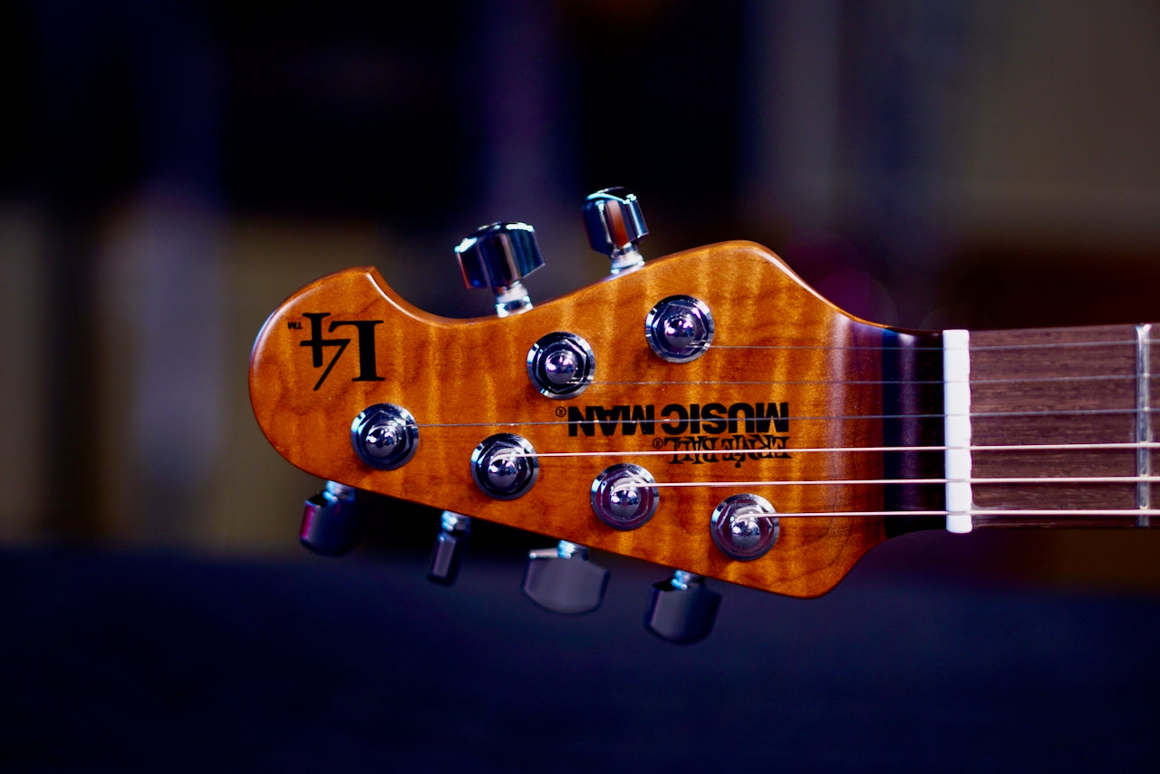 Ernie Ball Music Man Luke 4 HH After Burn H04469