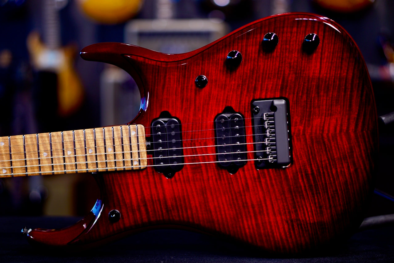 Ernie Ball Music Man JP15 Red Tide Flame H09060