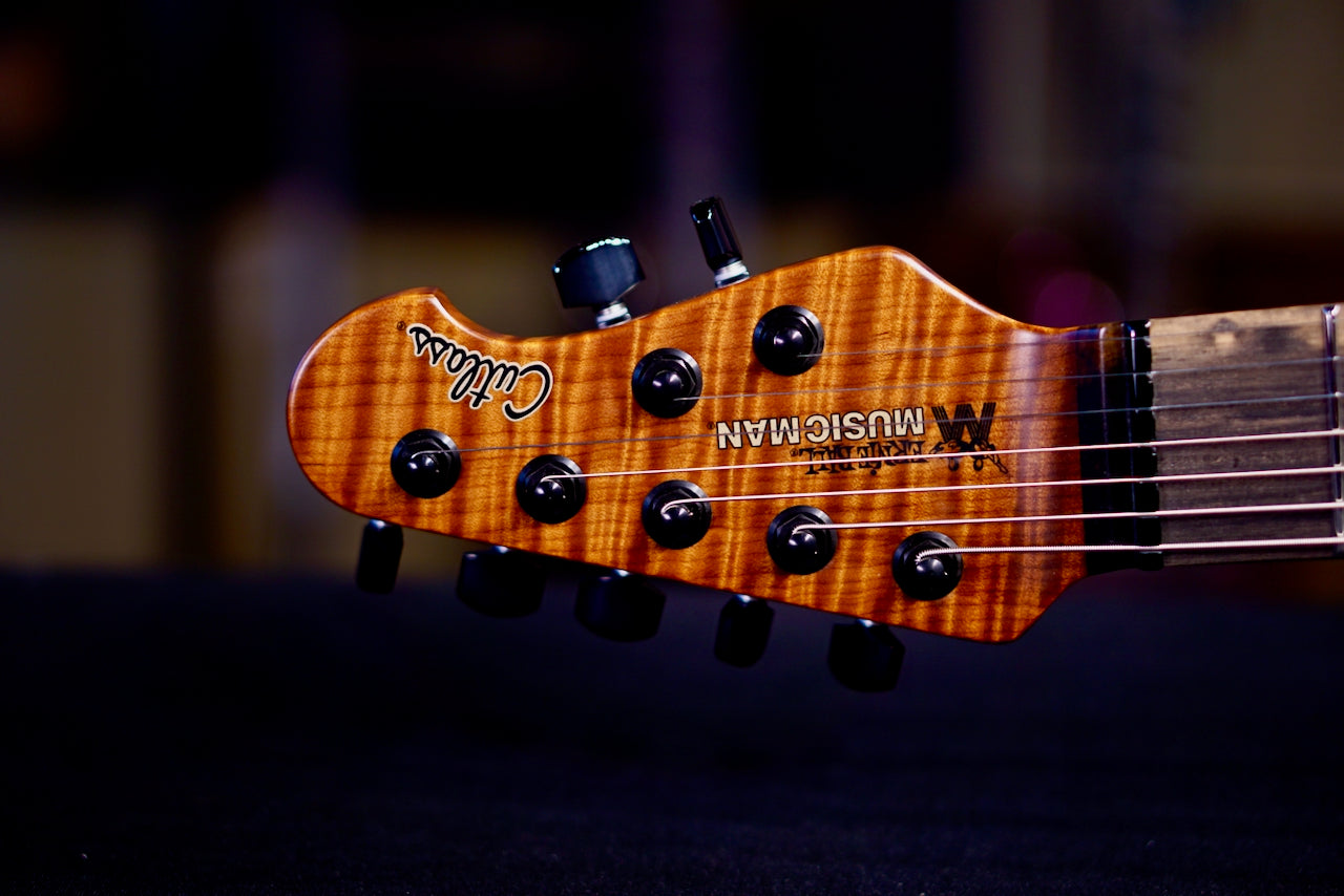 Ernie Ball Music Man Jason Richardson 7-string Cutlass HT Water Temple S12841