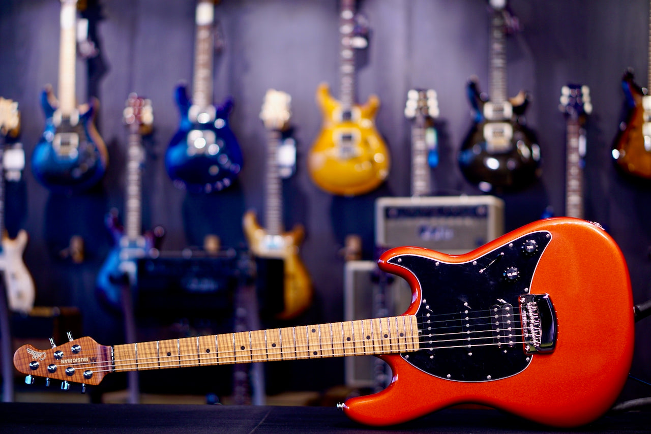 Ernie Ball Music Man Cutlass RS HSS Blood Orange H04302